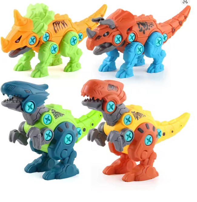 Assembled Dinosaur Disassembly Children's with Soft Projectile