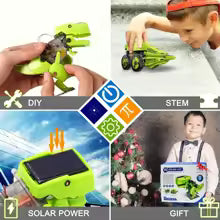 3-in-1 Solar Robot Kit Robot Dinosaur Toys